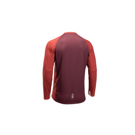 Dres Rovay L/S 24, tehlová, XXL
