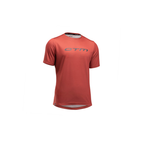 Technické tričko Vart, tehlová, L