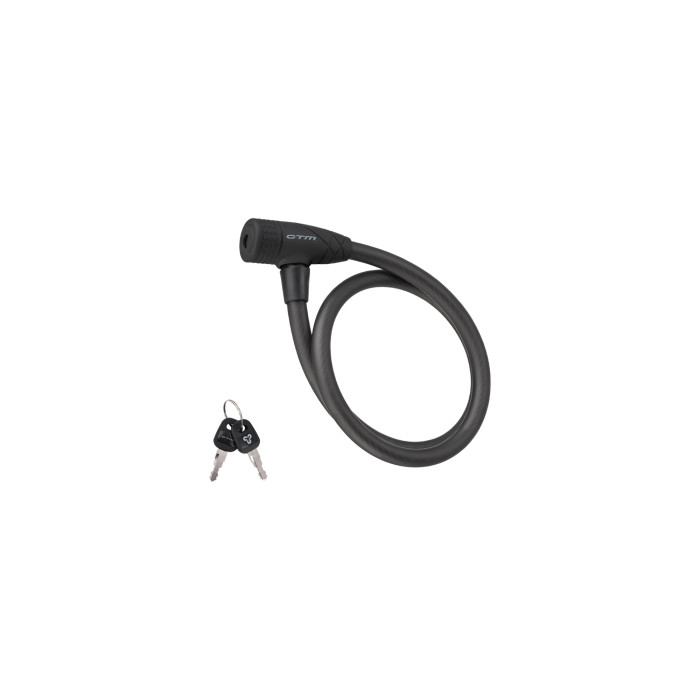 Zámok špirálový CTM CABLE, 12x850mm