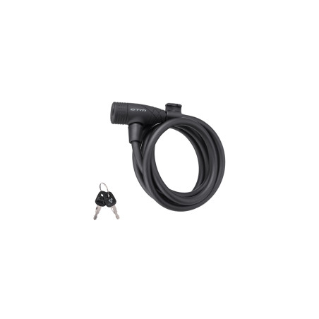 Zámok špirálový CTM CABLE, 10x1800mm