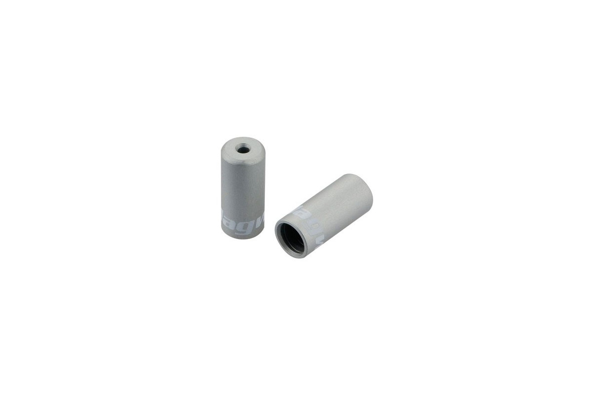 BOT192-2SJ koncovka otvorená 4mm, Al, strieborná