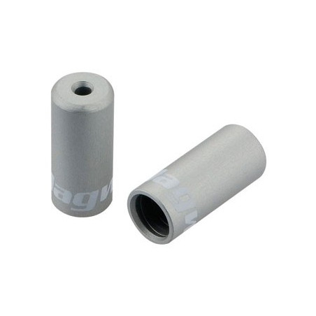 BOT192-2SJ koncovka otvorená 4mm, Al, strieborná