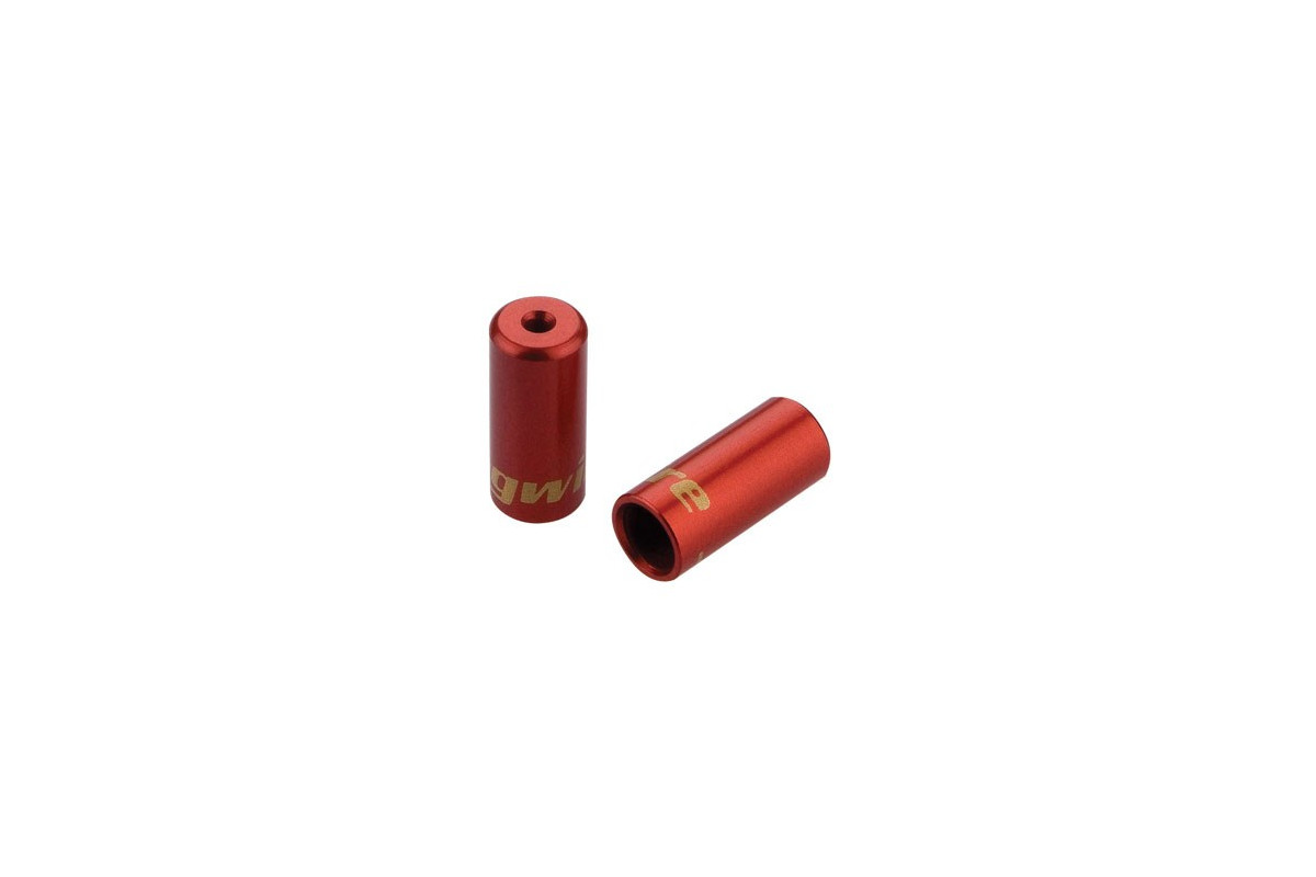 BOT192-2RJ koncovka  otvorená 4mm, Al, červená