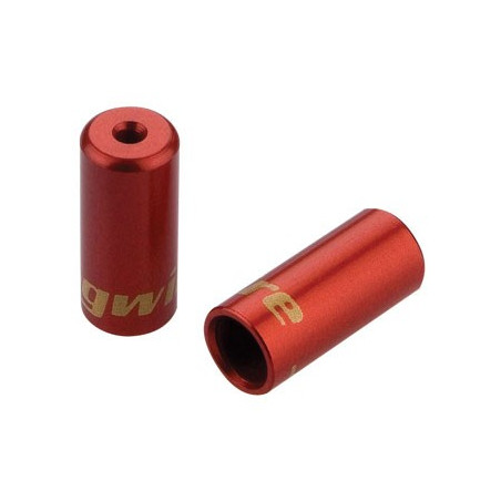 BOT192-2RJ koncovka  otvorená 4mm, Al, červená