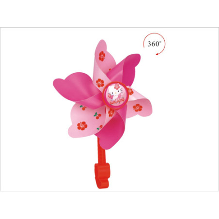 Vrtuľa na riadidlá, ružová