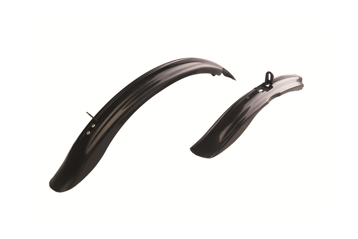 Blatníky detské Maggie, 20'' čierne, set