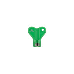 Kľúč na niple BIKE HAND 3,3mm, zelený
