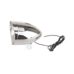 Osvetlenie predné na dynamo 6V/02.4W, strieb, OEM