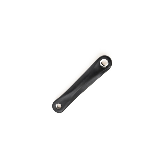 Kľuka ľavá PROWHEEL Hliníková, čierna 152mm