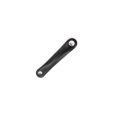 Kľuka ľavá PROWHEEL Hliníková, čierna 152mm